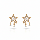 Guiding Star TwinEstelle Twins Star Stud Earrings in 18K Gold Vermeil