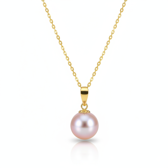 Love Unbound Classic Freshwater Pearl Pendant Necklace in 18 Carat Gold
