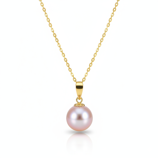 Love Unbound Classic Freshwater Pearl Pendant Necklace in 18 Carat Gold