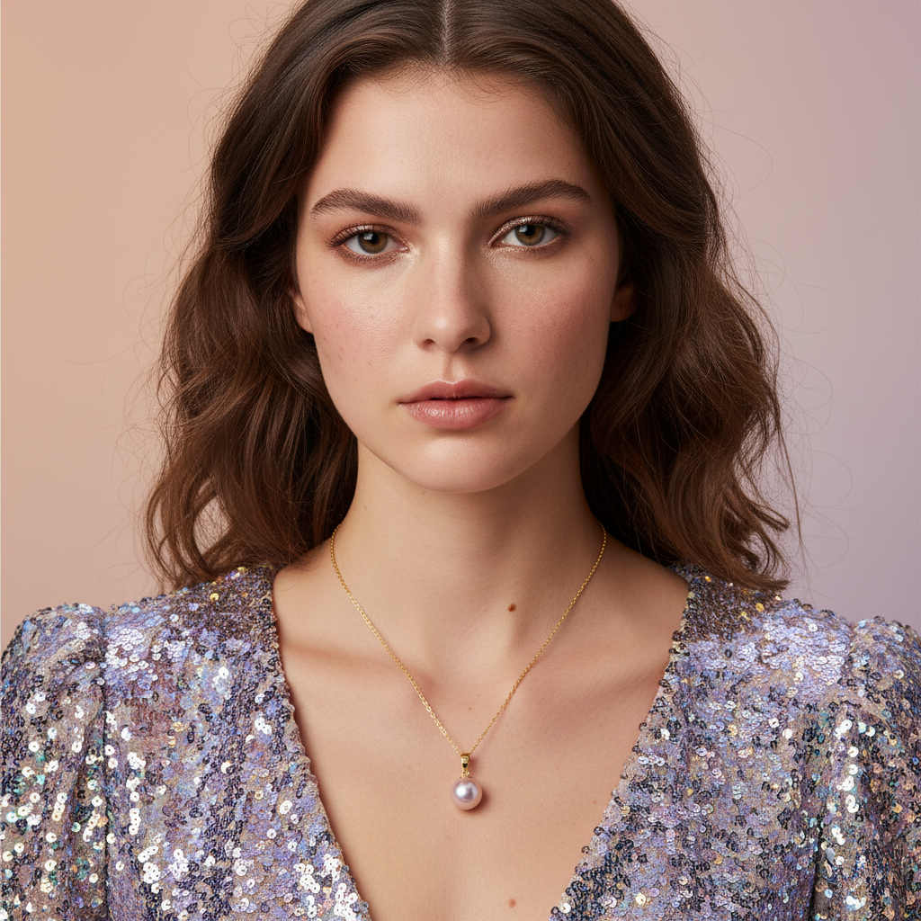 Love Unbound Classic Freshwater Pearl Pendant Necklace in 18 Carat Gold