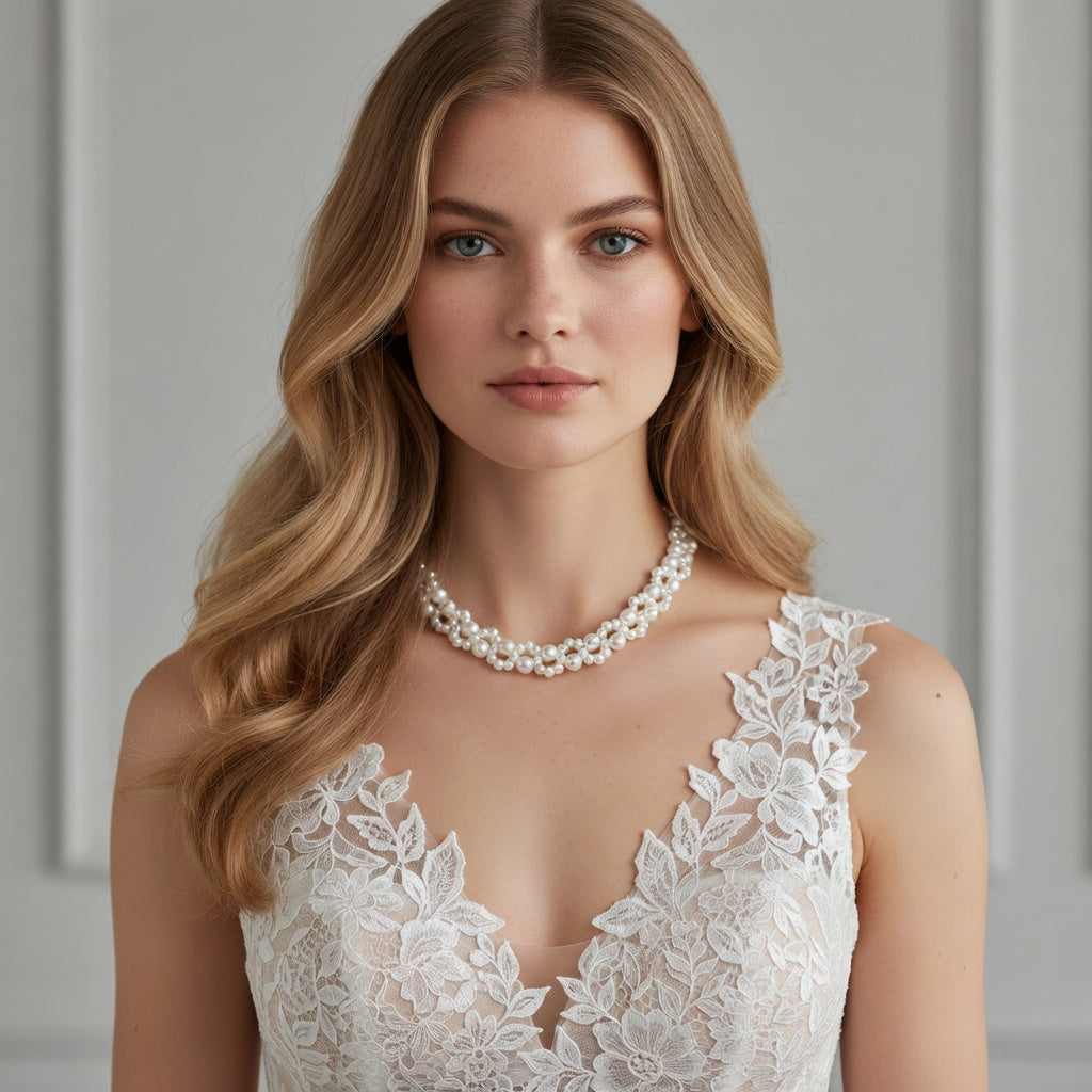 Love Unbound Heirloom Freshwater Pearl Necklace in 18K Gold
