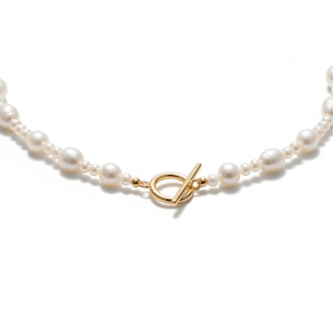 Baroque Sovereign Baroque Pearl Pendant Necklace in 18K Gold