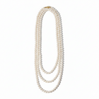 Daily Grace 160cm Freshwater Pearl Opera Strand Necklace in 18K Gold