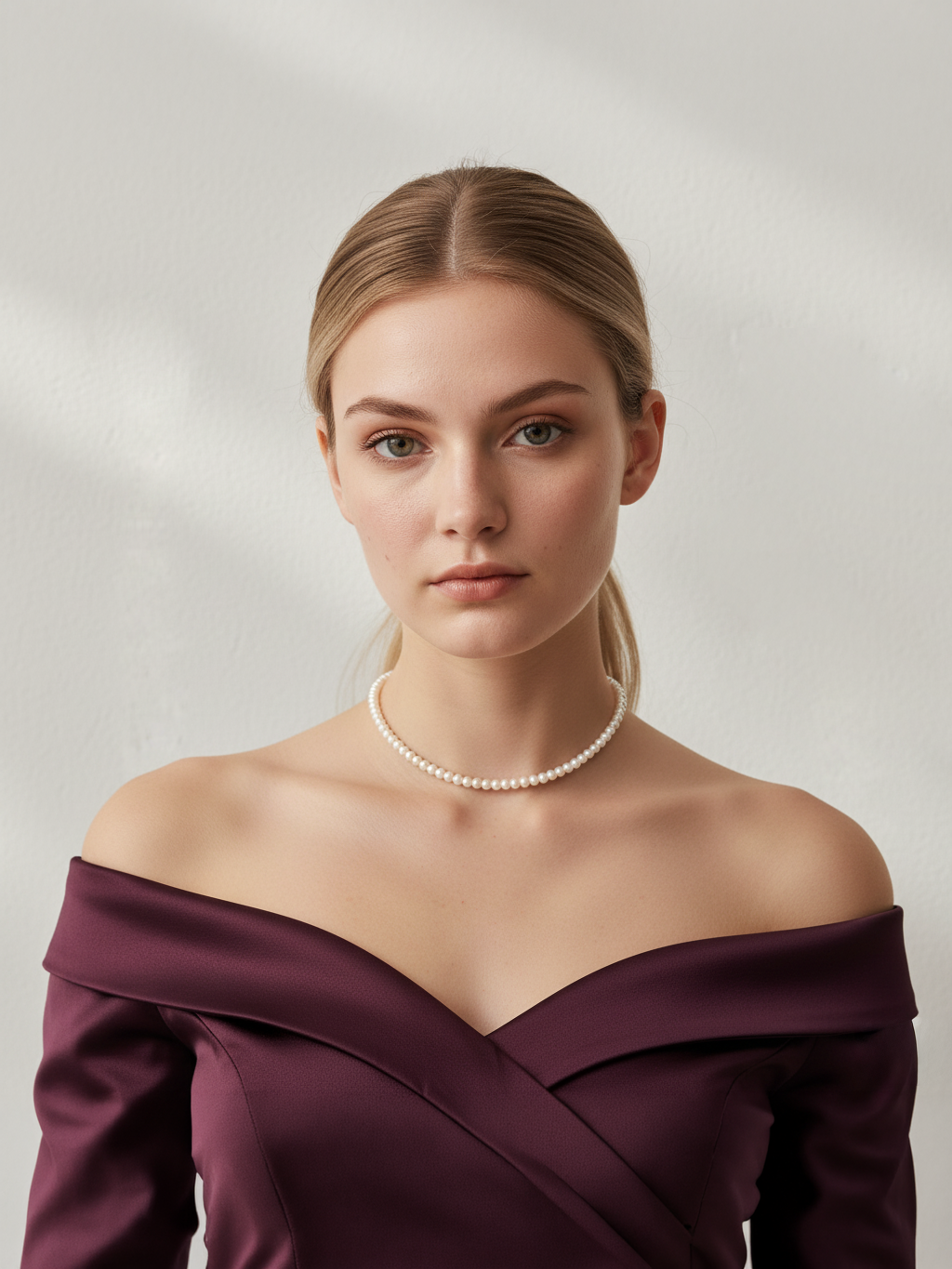Love Unbound 6-7mm Freshwater Pearl Full Strand Necklace in 18K Gold