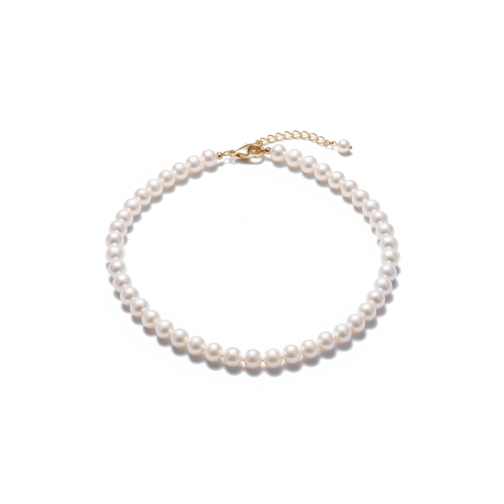 Love Unbound 8-9mm Freshwater Pearl Full Strand Necklace in 18K Gold