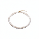 Love Unbound 8-9mm Freshwater Pearl Full Strand Necklace in 18K Gold