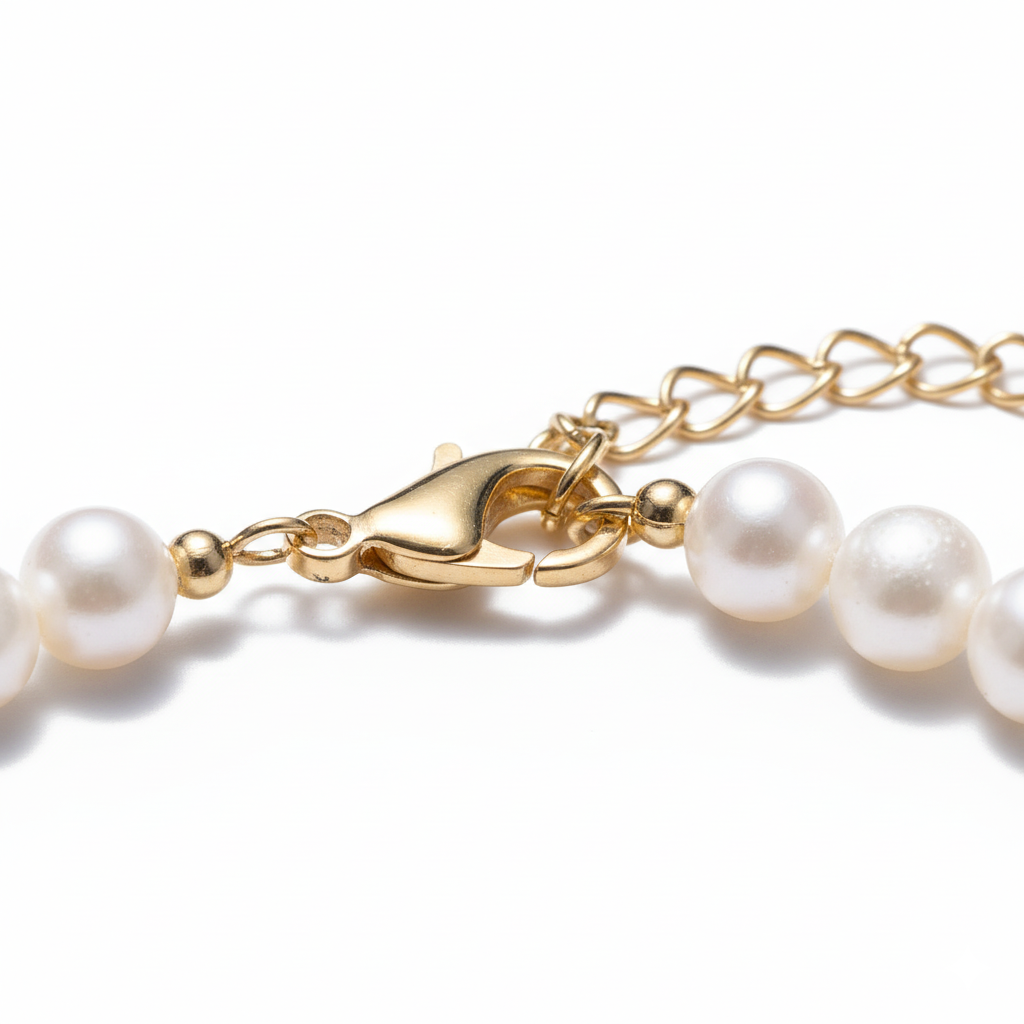 Love Unbound 8-9mm Freshwater Pearl Full Strand Necklace in 18K Gold