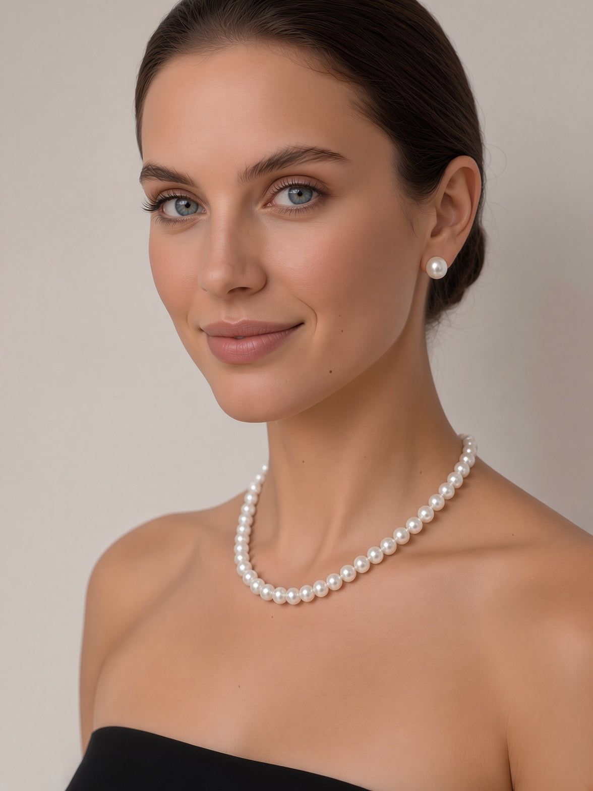 Love Unbound Akoya Pearl Necklace in 18ct Solid Gold
